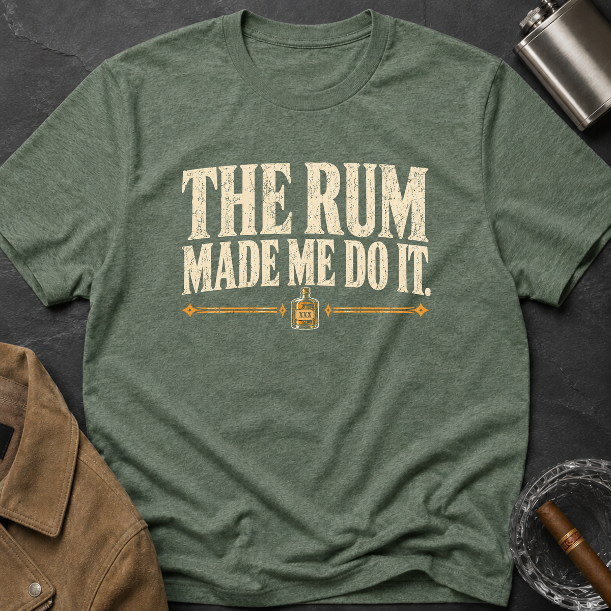 The Rum Made Me Do It T-shirt