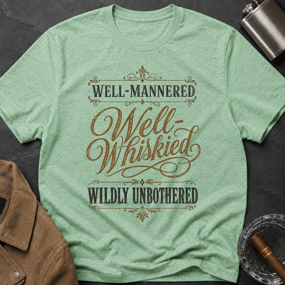 Well-Mannered Well-Whiskied T-shirt
