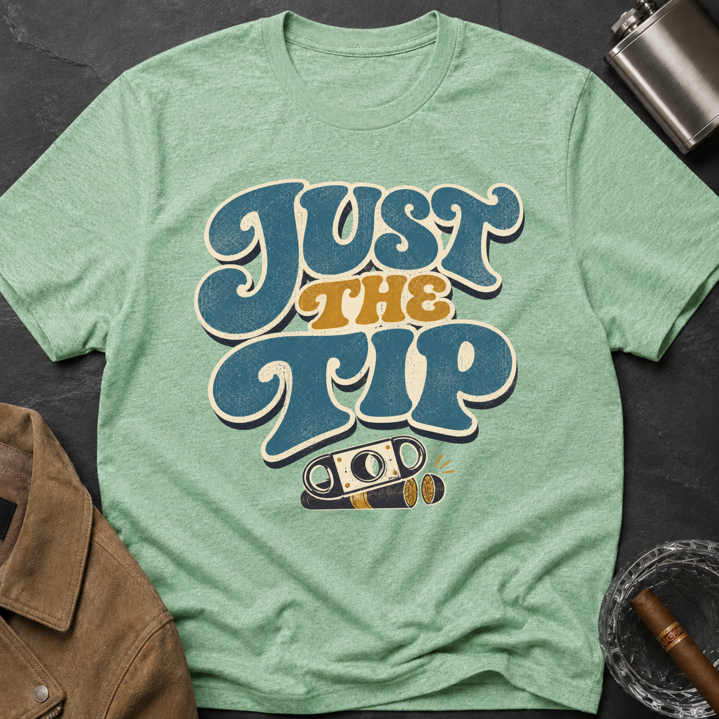 Just The Tip T-Shirt — Retro 70s Style Funny Graphic Tee