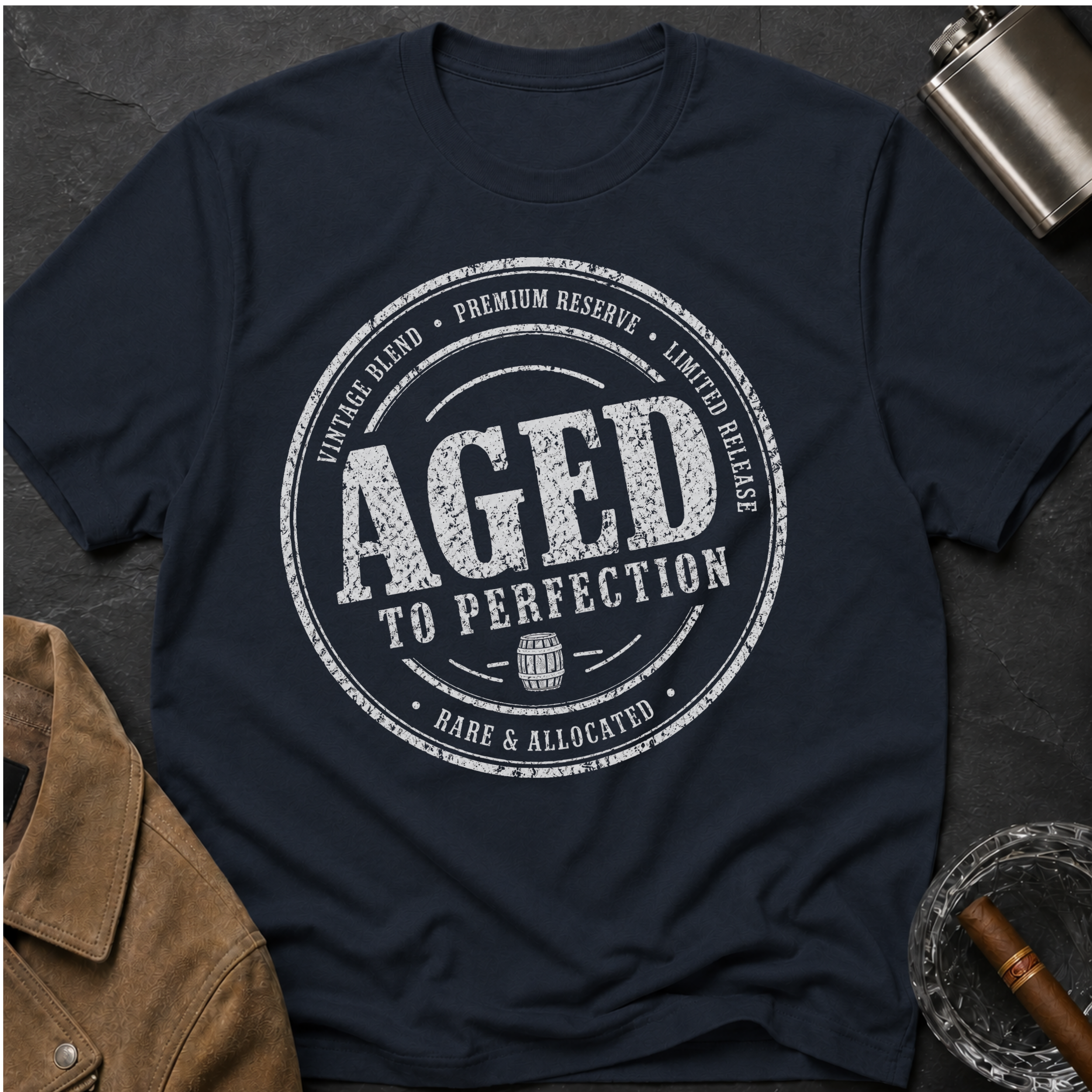 Aged To Perfection - Stamp T-Shirt