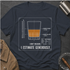 Whiskey Glass Diagram T-Shirt