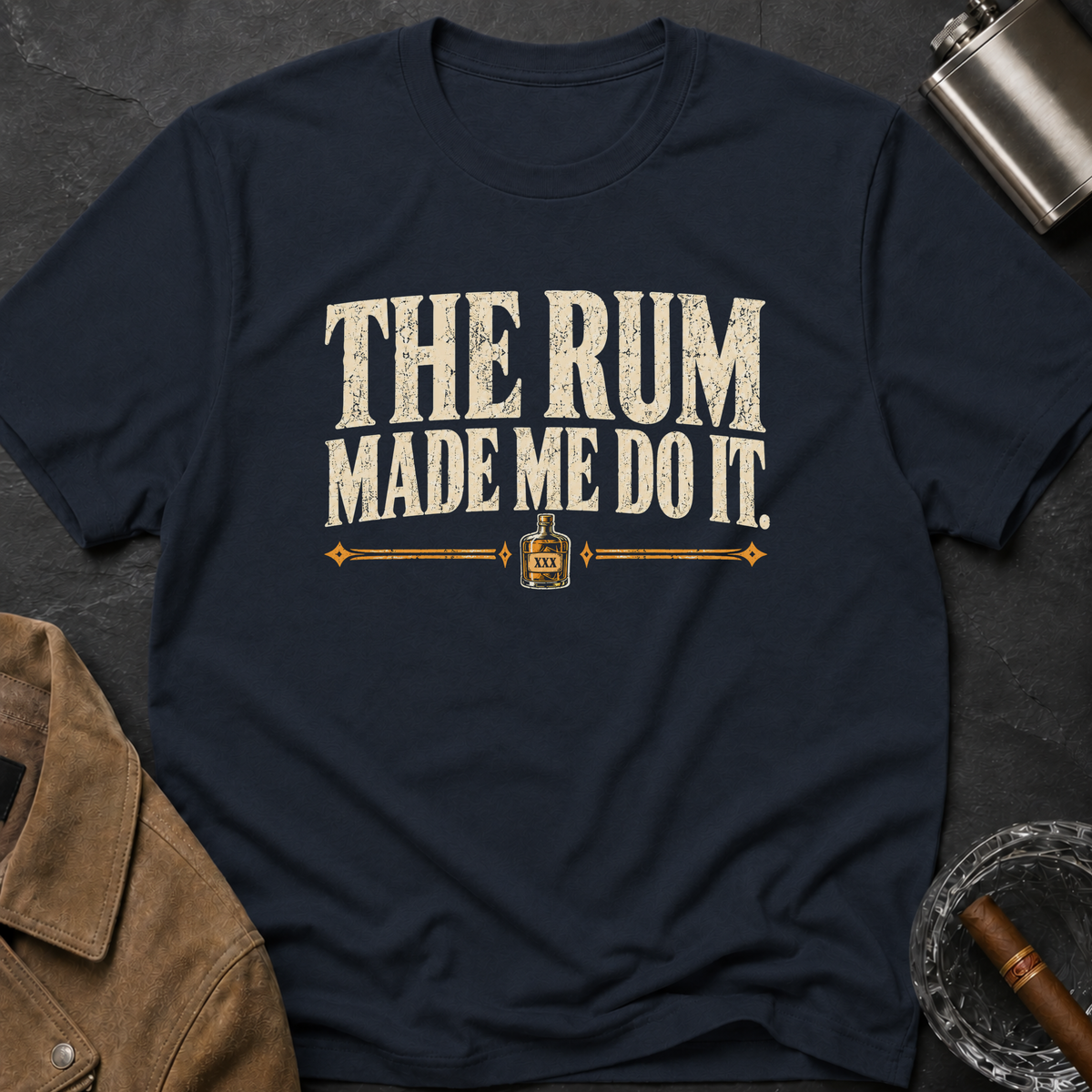 The Rum Made Me Do It T-shirt