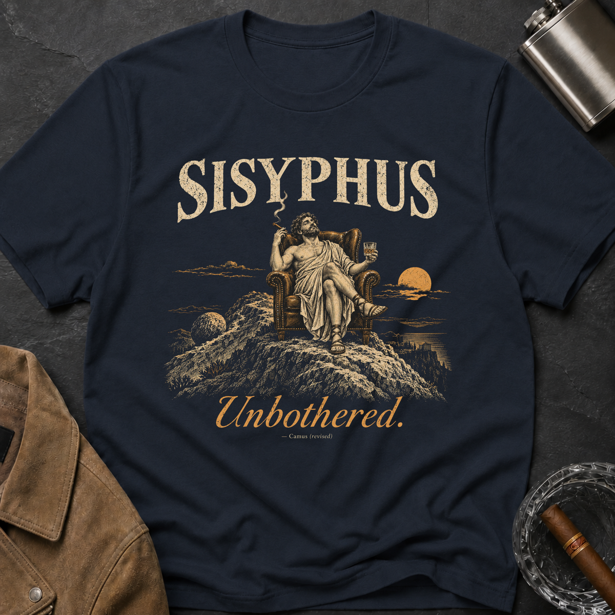 Sisyphus Unbothered T-shirt