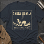 Smoke Signals Vintage Camper Relaxing T-Shirt
