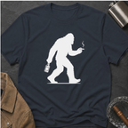 Bigfoot Cigar & Whiskey Silhouette T-Shirt