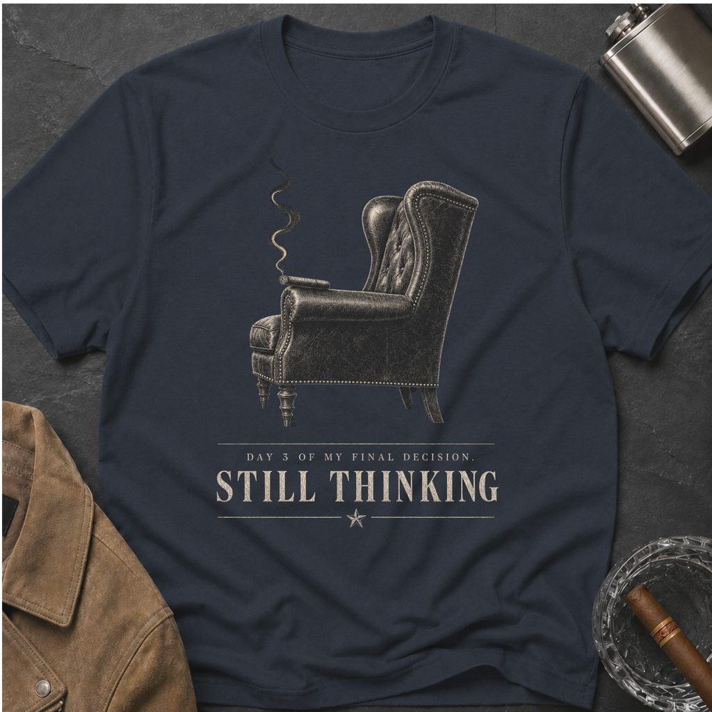 Still Thinking Vintage Armchair T-Shirt