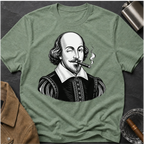 Shakespeare Smoking Portrait T-Shirt