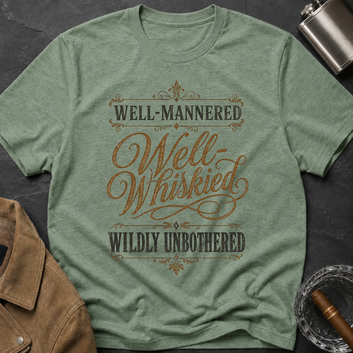 Well-Mannered Well-Whiskied T-shirt
