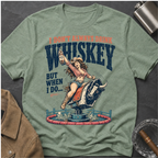 Whiskey Rodeo T‑Shirt — “I Don’t Always Drink Whiskey But When I Do…” Graphic Tee