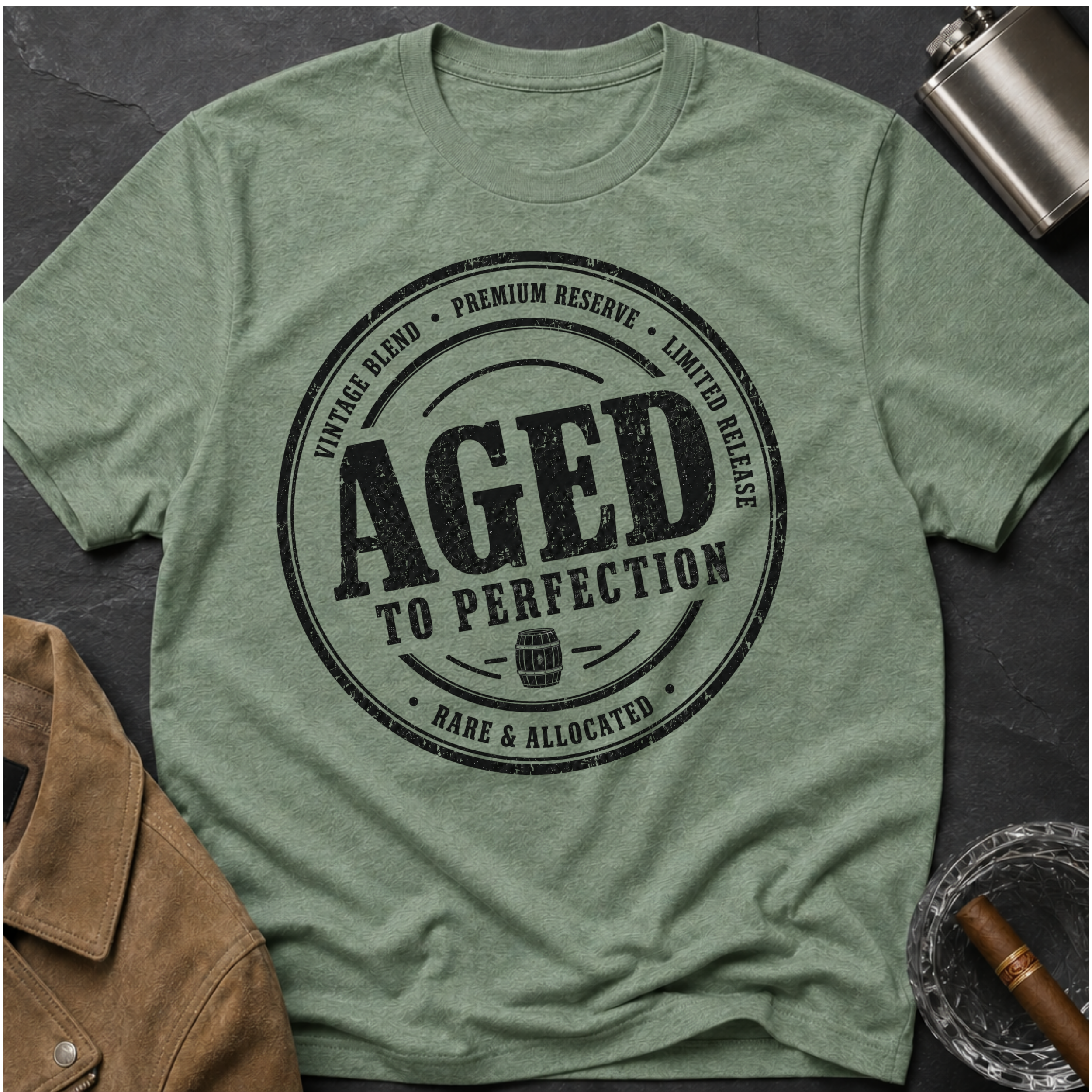 Aged To Perfection - Stamp T-Shirt