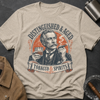 Distinguished & Aged — Vintage Gentleman Tobacco & Spirits Graphic T-Shirt