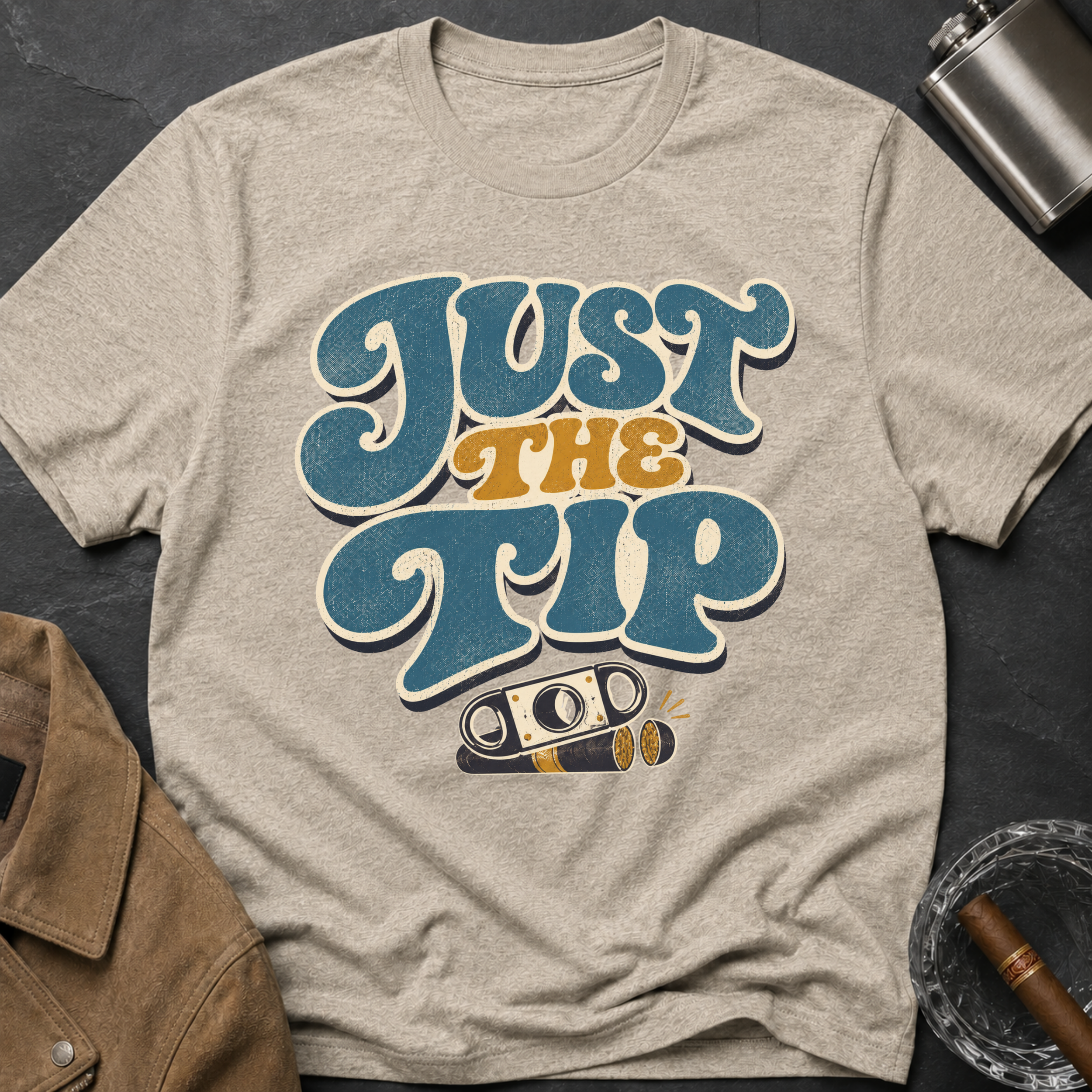 Just The Tip T-Shirt — Retro 70s Style Funny Graphic Tee