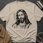 Jesus Smoking Cigar T-Shirt
