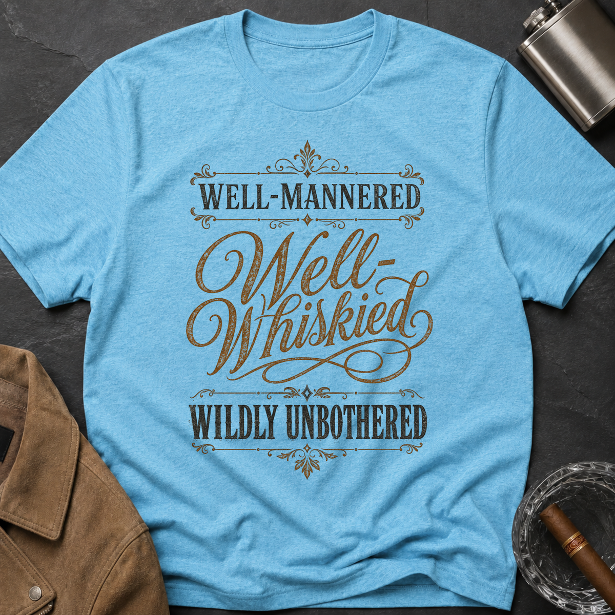 Well-Mannered Well-Whiskied T-shirt