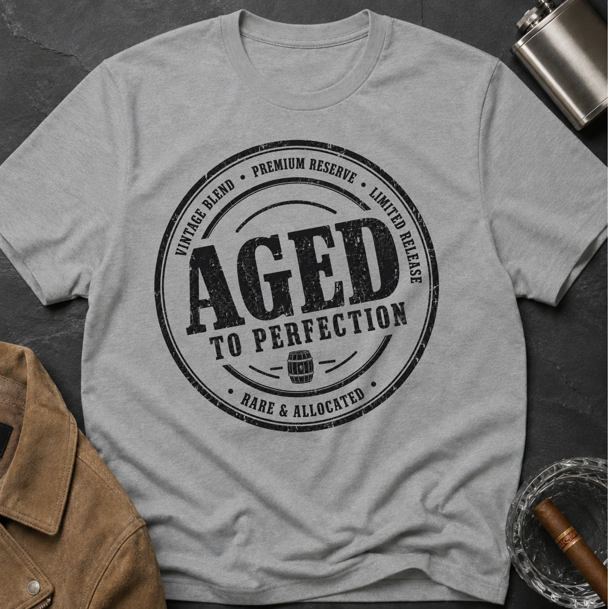 Aged To Perfection - Stamp T-Shirt