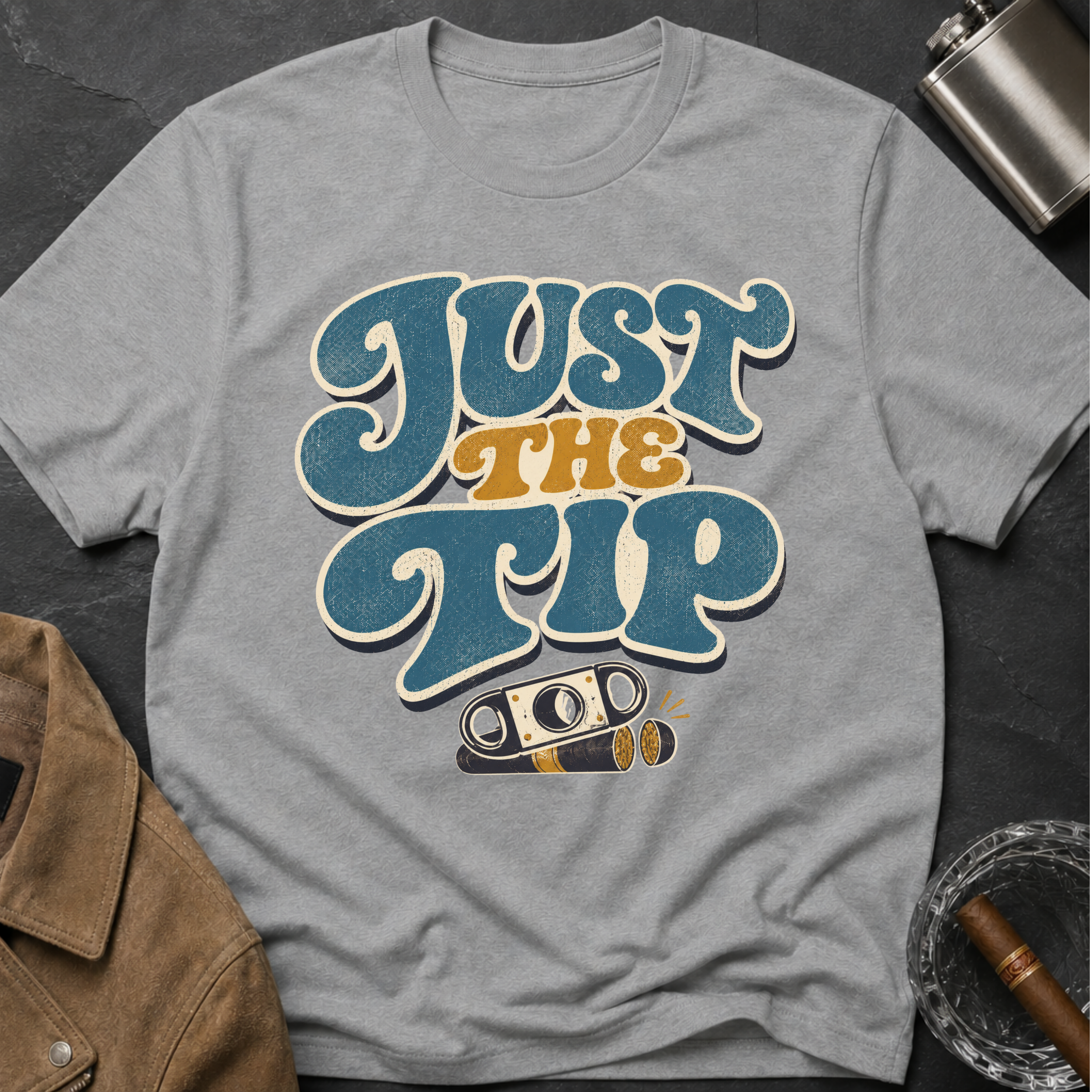 Just The Tip T-Shirt — Retro 70s Style Funny Graphic Tee