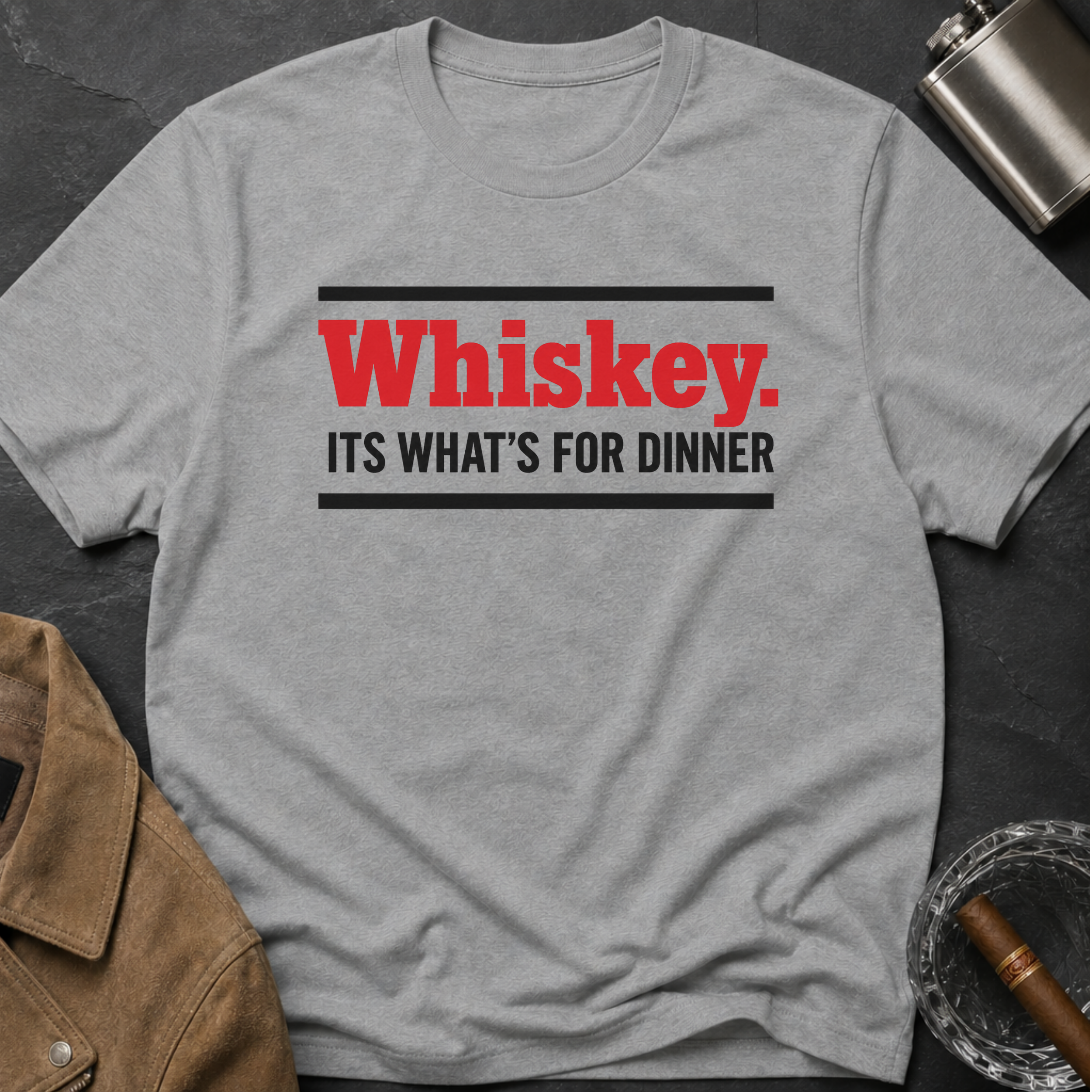 Whiskey It's What's for Dinner T-Shirt