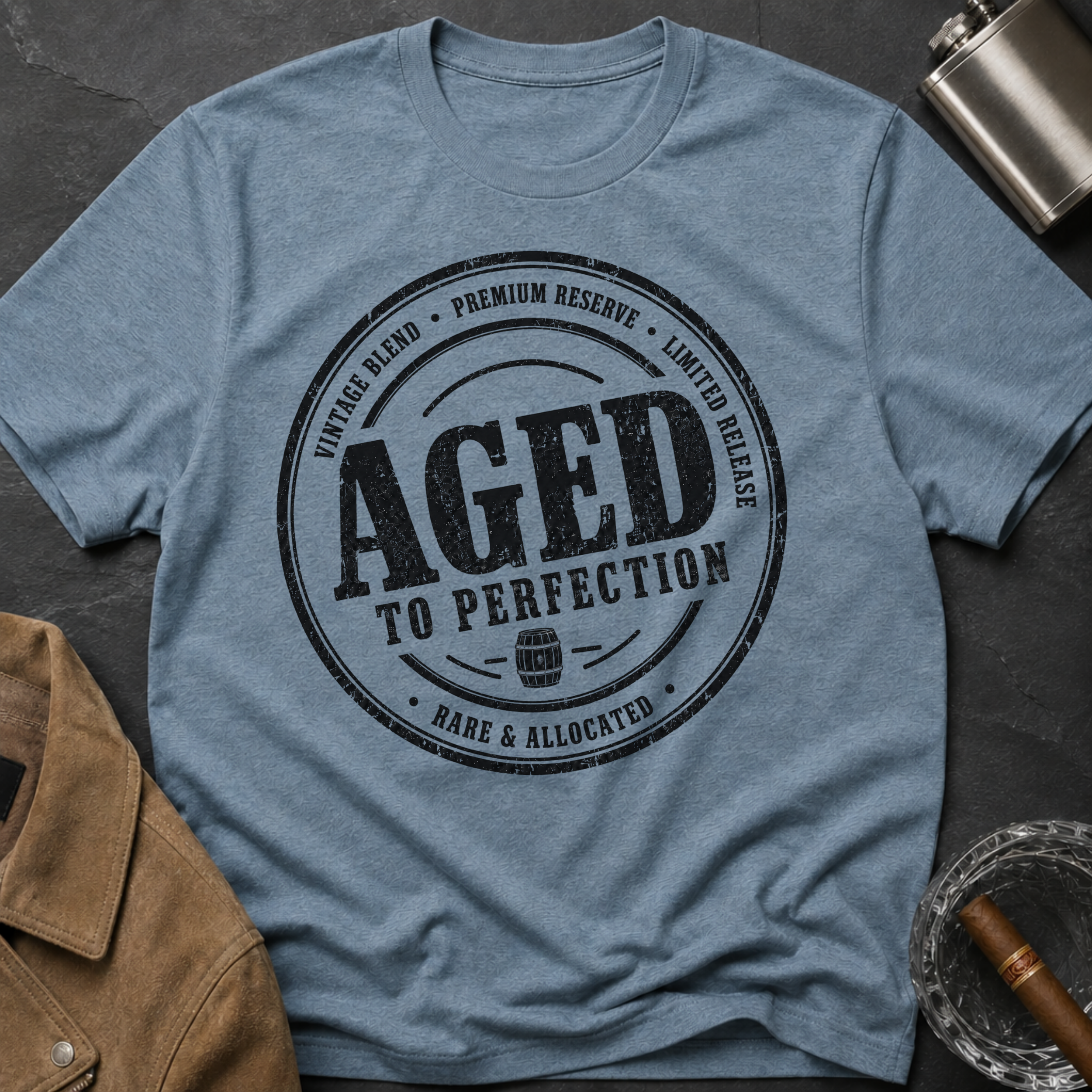 Aged To Perfection - Stamp T-Shirt