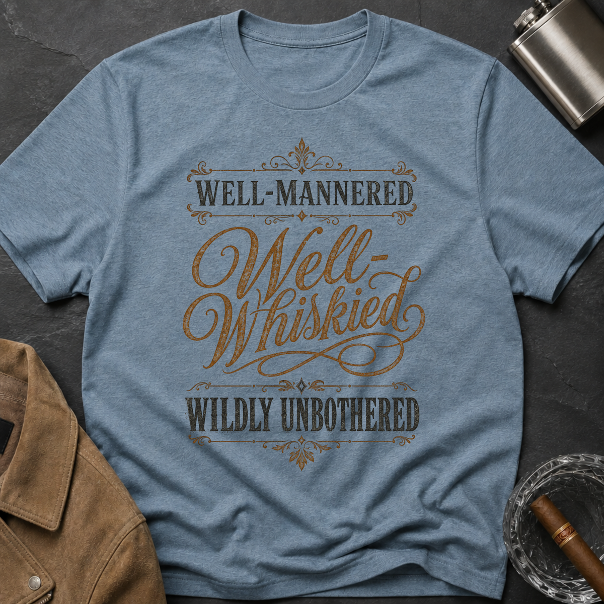 Well-Mannered Well-Whiskied T-shirt