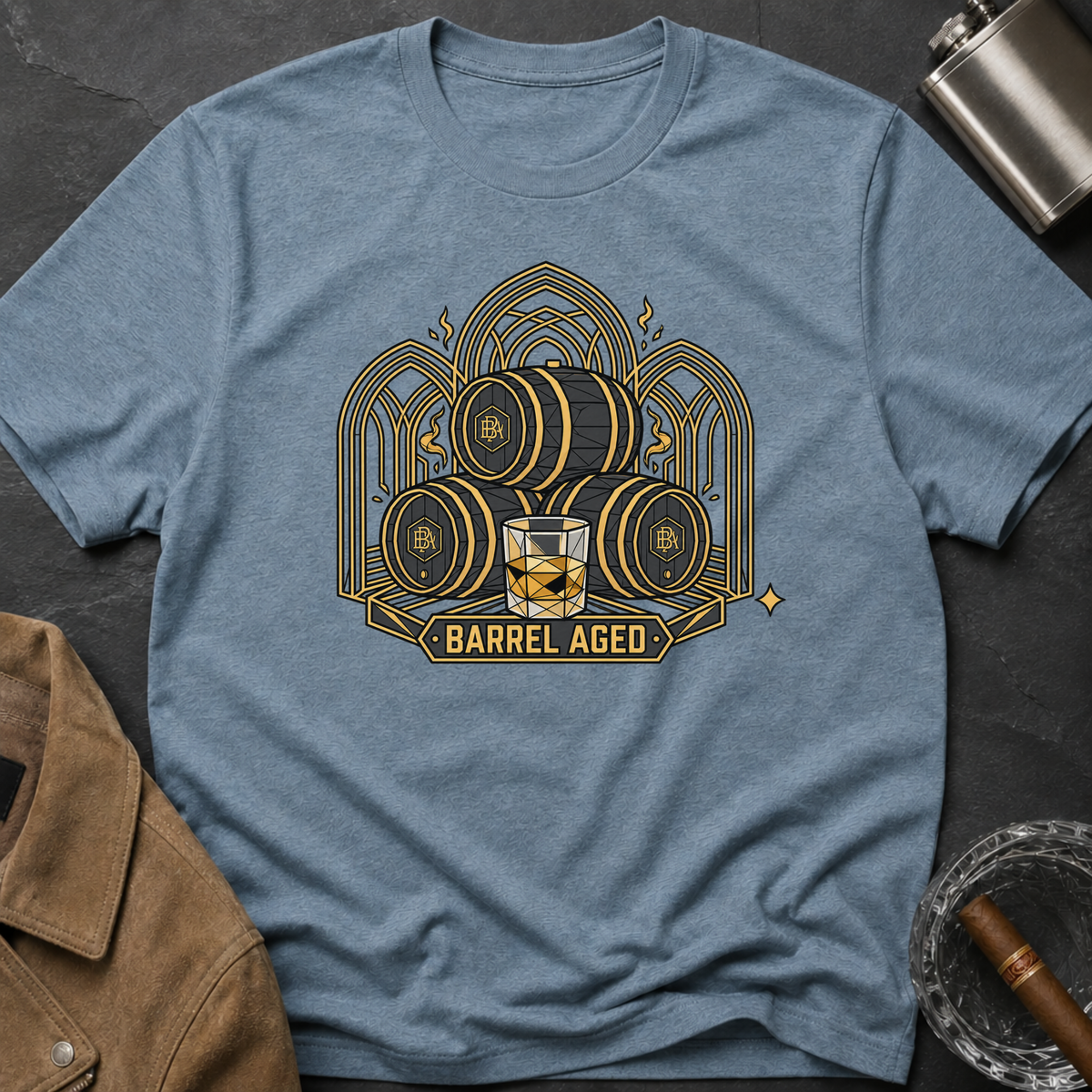 Barrel Aged Geometric T-Shirt