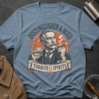Distinguished & Aged — Vintage Gentleman Tobacco & Spirits Graphic T-Shirt