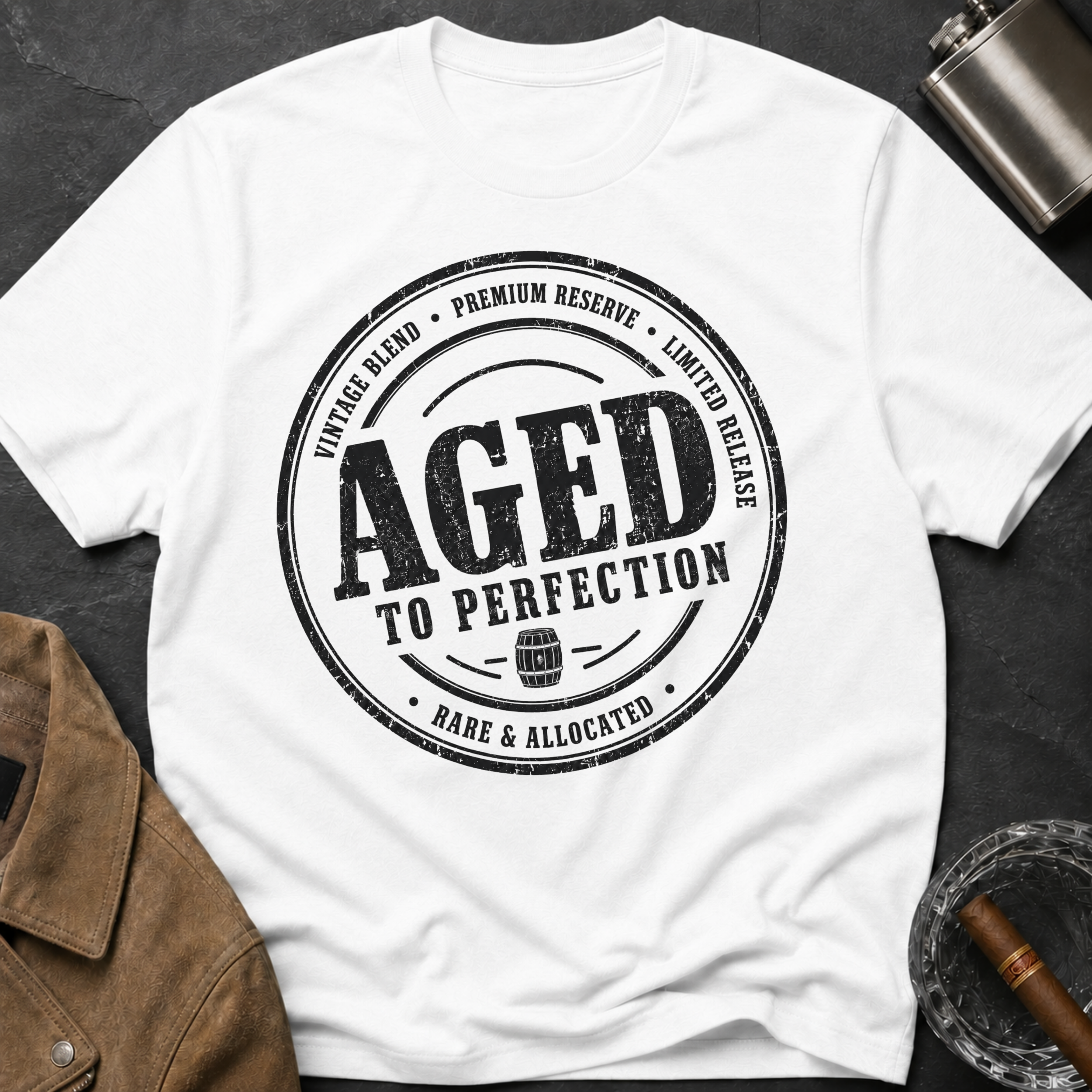 Aged To Perfection - Stamp T-Shirt