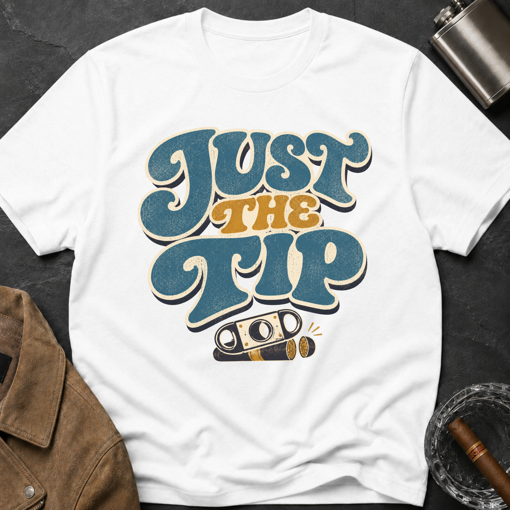 Just The Tip T-Shirt — Retro 70s Style Funny Graphic Tee